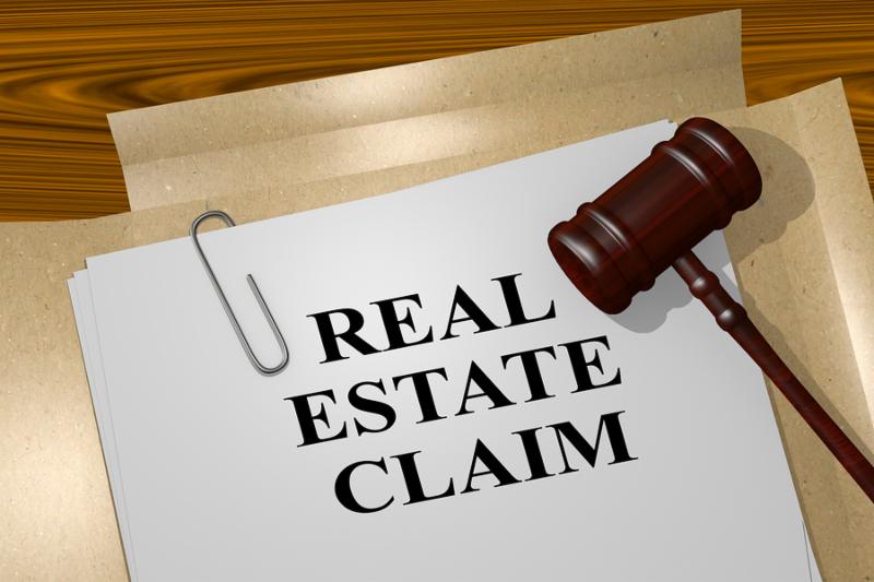 real estate title clain